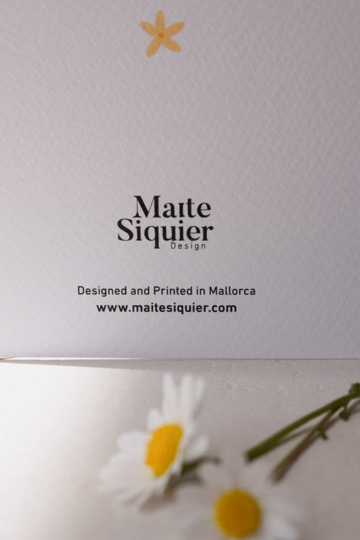 Thank you greeting card